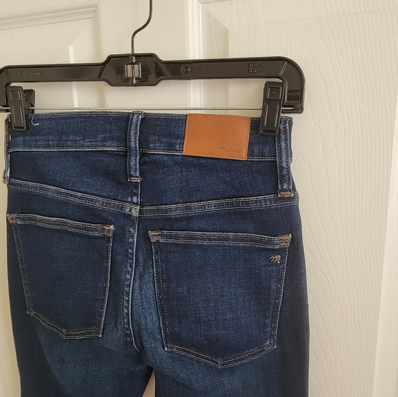 Like NEW Madewell 10" high-rise skinny jeans, 24 - Picture 8 of 11